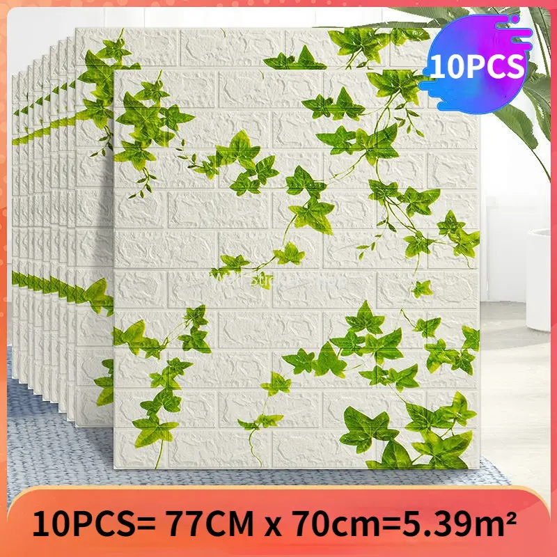10pcs Cartoon Kids Room Self Adhesive Brick Type Wall Stickers Bedroom Living Room XPE Wallpaper Ceiling Home Decoration
10pcs Cartoon Kids Room Self Adhesive Brick Type Wall Stickers Bedroom Living Room XPE Wallpaper Ceiling Home Decoration