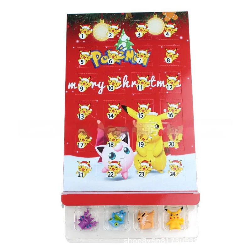 24pcs Elves Pikachu Cartoon Characters Children's Toys Christmas 2022 Advent Calendar Box Mini Pet Monster Toy Birthday Gift Box
24pcs Elves Pikachu Cartoon Characters Children's Toys Christmas 2022 Advent Calendar Box Mini Pet Monster Toy Birthday Gift Box