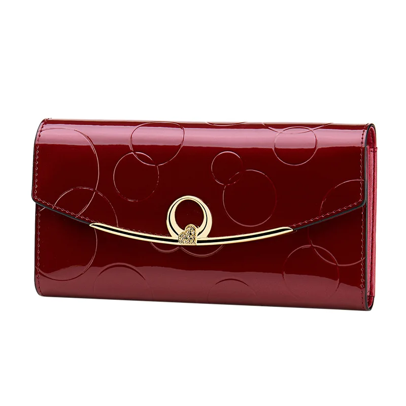 

Luxury Woman Wallet 2023 Fashion Women Purse Leather Red Gold Blue Womens Wallets 2022 Dinner Clutch Porte Feuille Femme Luxe