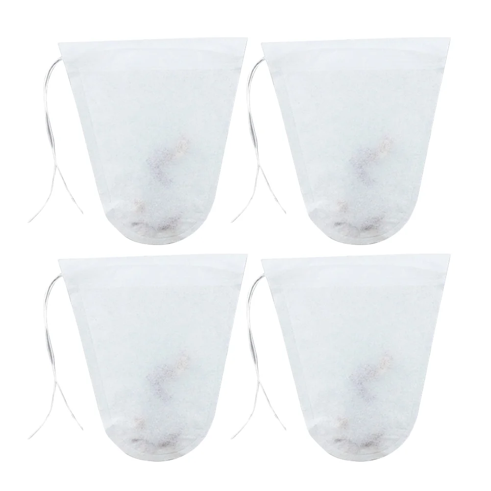 100 Pcs Tea Filters Paper Bags Vanilla 8x9x0.1cm Kitchen Drawstring Strainer White
100 Pcs Tea Filters Paper Bags Vanilla 8x9x0.1cm Kitchen Drawstring Strainer White