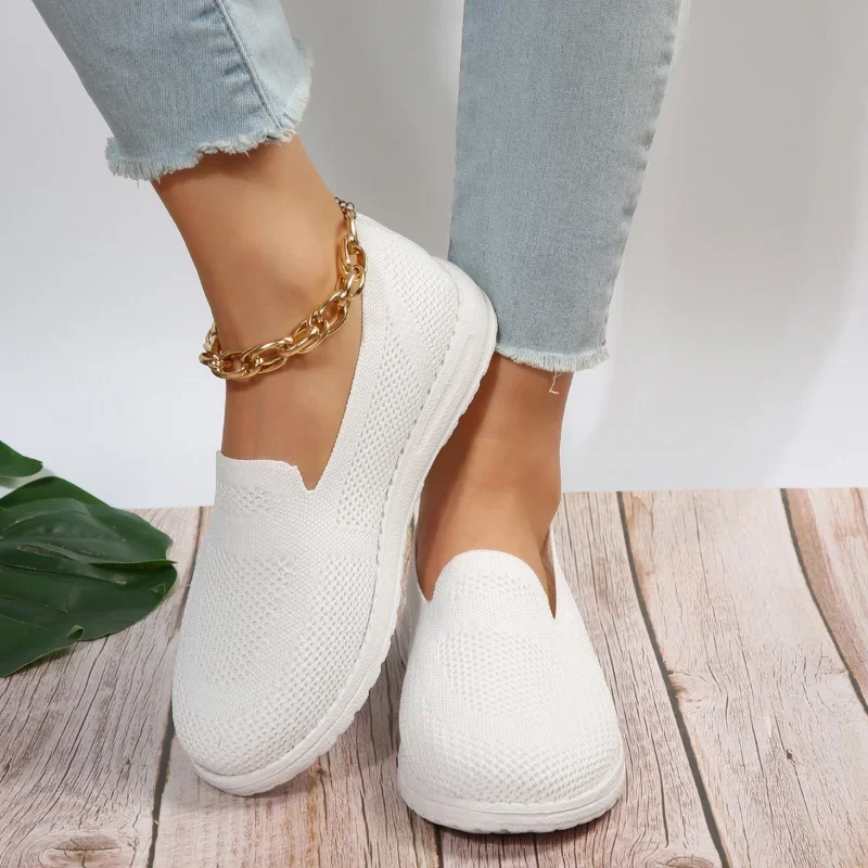Women's Mesh Flats 2023 Fashion Comfort Breathable Women Shoes Hot Sale Concise Lady Sneakers Solid Casual Shallow Slip-on Shoes
Women's Mesh Flats 2023 Fashion Comfort Breathable Women Shoes Hot Sale Concise Lady Sneakers Solid Casual Shallow Slip-on Shoes