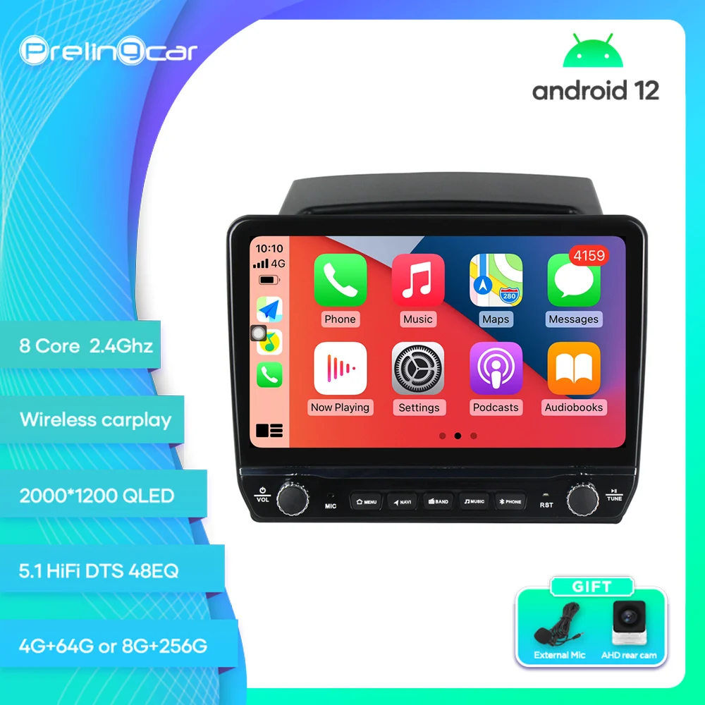 Prelingcar For KIA Carnival VQ 2006-2014 Android 12 Car Monitor 8 256g Carplay RDS GPS Built 2din Radio DVD Player 5.1HIFI DST
Prelingcar For KIA Carnival VQ 2006-2014 Android 12 Car Monitor 8 256g Carplay RDS GPS Built 2din Radio DVD Player 5.1HIFI DST