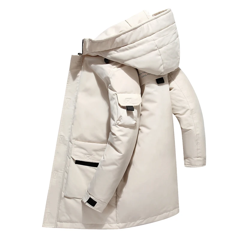 Mens White Duck Down Coats Fashion Windproof Puffer Hooded Long Jackets Outdoor Vintage Thicken All-match Winter Overcoats Male
Mens White Duck Down Coats Fashion Windproof Puffer Hooded Long Jackets Outdoor Vintage Thicken All-match Winter Overcoats Male