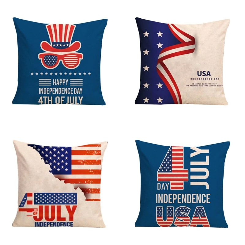 4th of July Independence Day Throw Pillow Cover 18 x 18 Inch Pillowcase Cushion Drop ship
4th of July Independence Day Throw Pillow Cover 18 x 18 Inch Pillowcase Cushion Drop ship