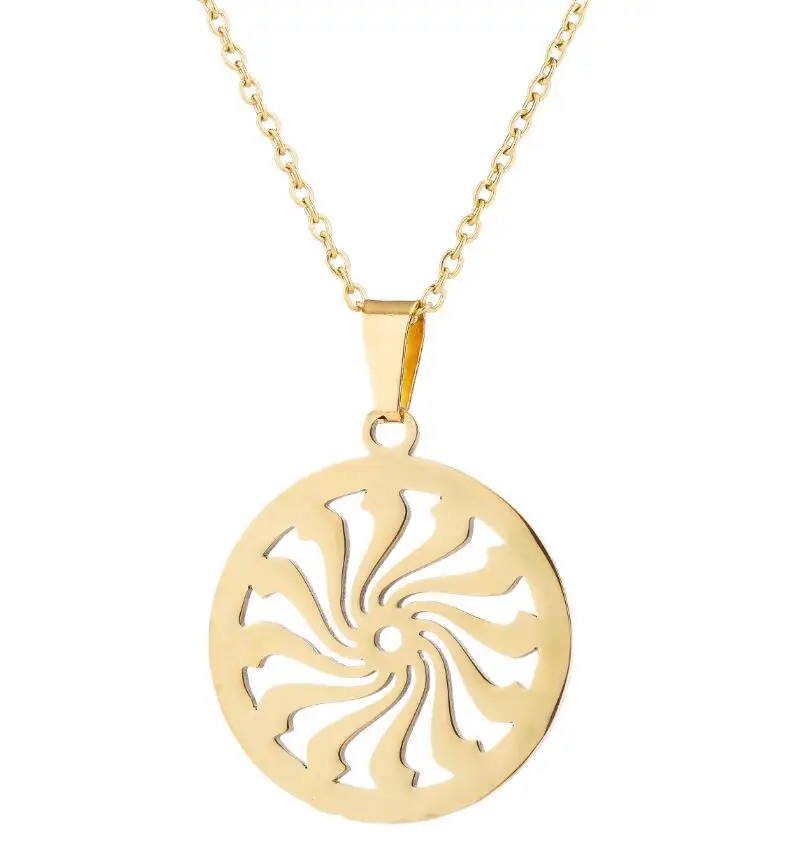 Bxzyrt Simple Rotating Pattern Pendant Necklace Statement Jewelry For Women Men Stainless Steel Tire Swirl Necklaces Pendants
Bxzyrt Simple Rotating Pattern Pendant Necklace Statement Jewelry For Women Men Stainless Steel Tire Swirl Necklaces Pendants
