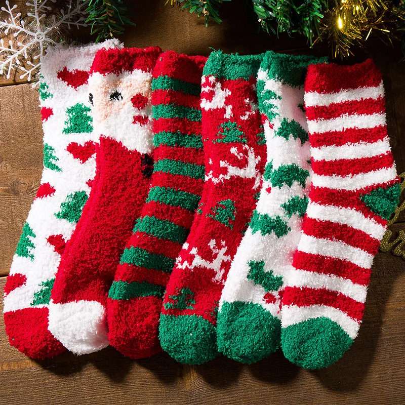 1 Pair of Christmas Socks Women's Socks Casual Winter Christmas Socks Cotton Cartoon Warm Cute Ladies Girls Socks
1 Pair of Christmas Socks Women's Socks Casual Winter Christmas Socks Cotton Cartoon Warm Cute Ladies Girls Socks