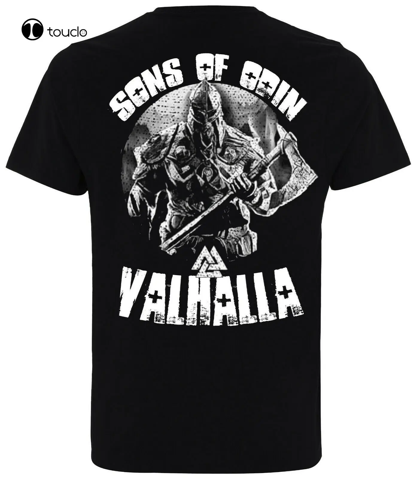 Футболка с принтом на спине для отдыха с изображением сынов Одина викингов Вальгаллы футболка унисекс с оригинальным названием 
Футболка с принтом на спине для отдыха с изображением сынов Одина викингов Вальгаллы футболка унисекс с оригинальным названием