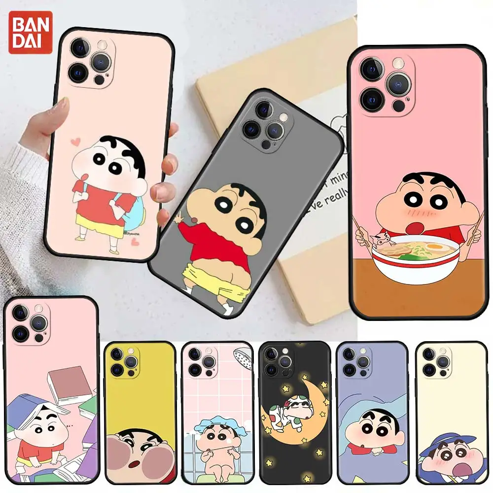 Cute Crayo Shin-Chan Funda Case For Apple iPhone 13 11 12 Pro 7 XR X XS X Max 8 6 6S Plus 5 5S SE 2022 Silicone Phone Coque
Cute Crayo Shin-Chan Funda Case For Apple iPhone 13 11 12 Pro 7 XR X XS X Max 8 6 6S Plus 5 5S SE 2022 Silicone Phone Coque
