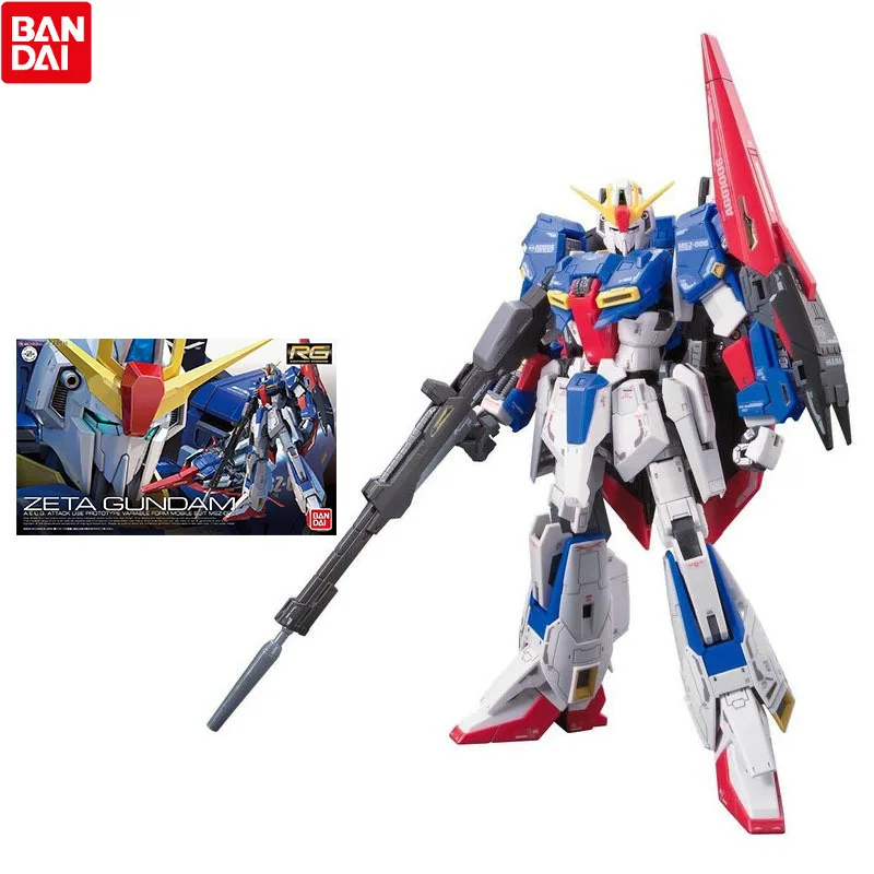 Bandai Gundam Model Kit Anime Figure RG 10 1/144 MSZ-006 Zeta Gundam Genuine Gunpla Model Action Toy Figure Toys for Children
Bandai Gundam Model Kit Anime Figure RG 10 1/144 MSZ-006 Zeta Gundam Genuine Gunpla Model Action Toy Figure Toys for Children