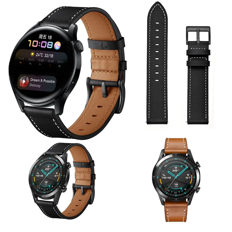 22mm Leather Strap For Huawei GT 3 2 Pro 46mm 43mm 42mm Watch Band Replace Watchband
22mm Leather Strap For Huawei GT 3 2 Pro 46mm 43mm 42mm Watch Band Replace Watchband