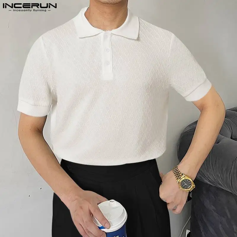 INCERUN Tops 2023 Korean Style New Men's Lapel Hollowed Shirts Casual Streetwear Male Solid All-match Short Sleeved Blouse S-5XL
INCERUN Tops 2023 Korean Style New Men's Lapel Hollowed Shirts Casual Streetwear Male Solid All-match Short Sleeved Blouse S-5XL