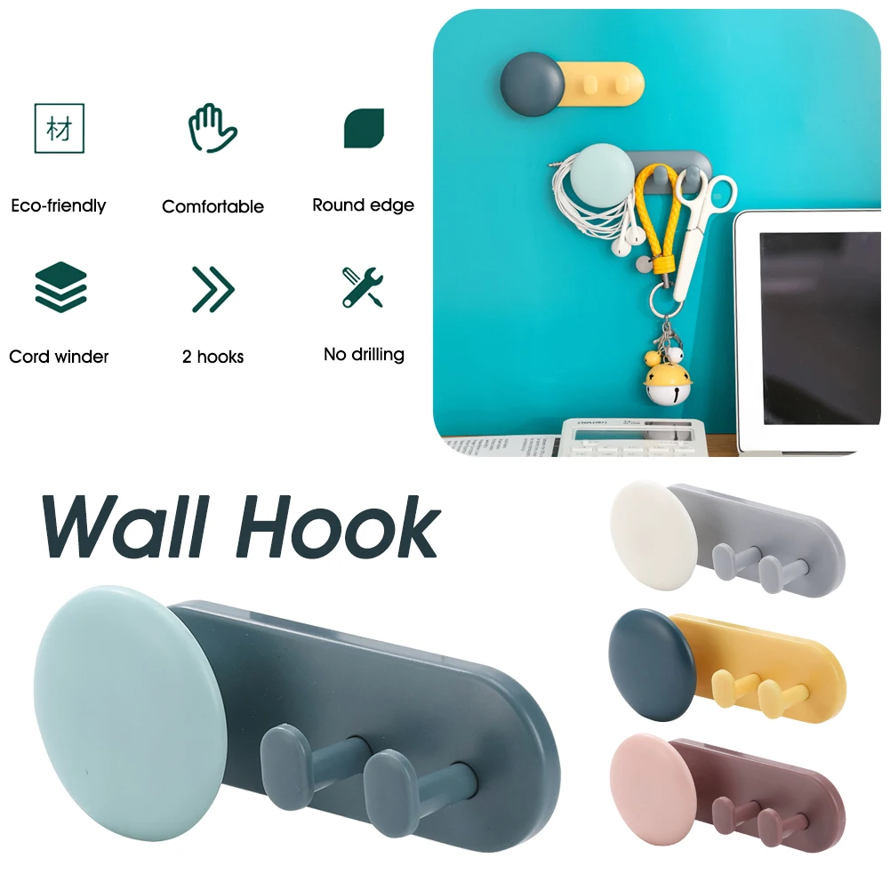Multifunctional Wall Hook Cable Organizer Clip Holder Self-Adhesive Wall Hanging Hooks Home Storage Hooks For Cable Key Buckle
Multifunctional Wall Hook Cable Organizer Clip Holder Self-Adhesive Wall Hanging Hooks Home Storage Hooks For Cable Key Buckle