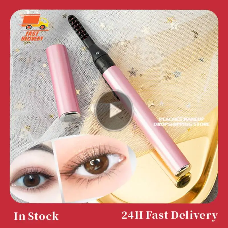 Electric Heated Eyelash Curler Makeup Eyelash Curling Kit Long Lasting Natural Eye Lash Curler Beauty Tools Without Battery
Electric Heated Eyelash Curler Makeup Eyelash Curling Kit Long Lasting Natural Eye Lash Curler Beauty Tools Without Battery