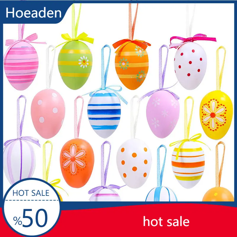 6pcs Easter Hanging Eggs Colorful Bunny flower Painted Plastic Easter Eggs Hanging Tree Ornaments DIY Craft Kids Gifts
6pcs Easter Hanging Eggs Colorful Bunny flower Painted Plastic Easter Eggs Hanging Tree Ornaments DIY Craft Kids Gifts