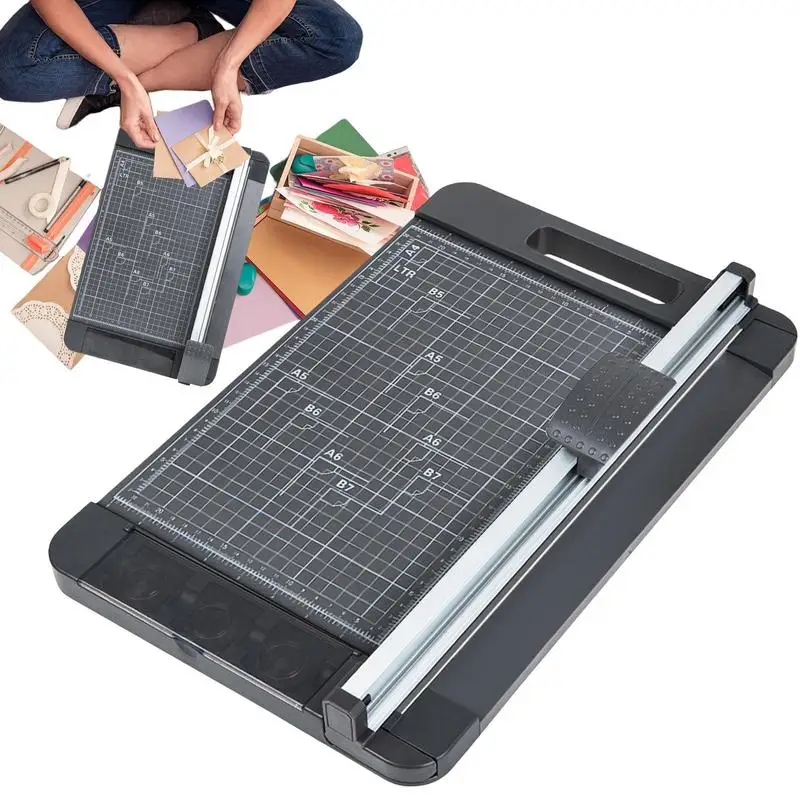 

Paper Cutters And Trimmers Manual A4 Paper Slicer With 3 Rotatable Blades Portable Paper Trimmer For Scrapbooking Tool Craft