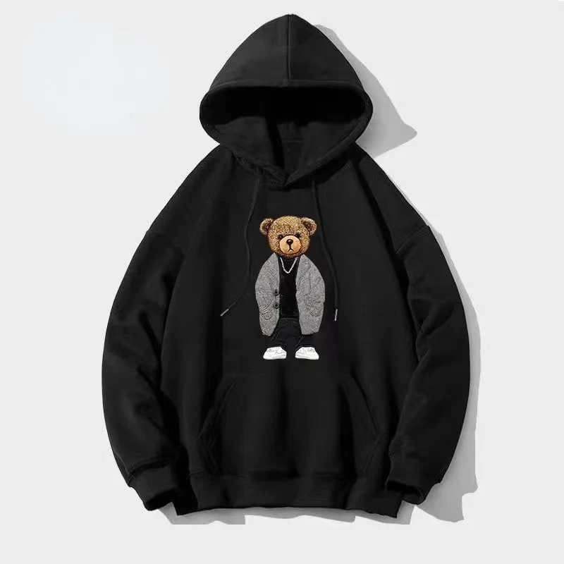 Warmth Pure Cotton Hoodie High Quality Sweatshirt Men Vintage Bear Autumm Winter Print Unisex Fashion Hoodir Harajuku Streetwea
Warmth Pure Cotton Hoodie High Quality Sweatshirt Men Vintage Bear Autumm Winter Print Unisex Fashion Hoodir Harajuku Streetwea