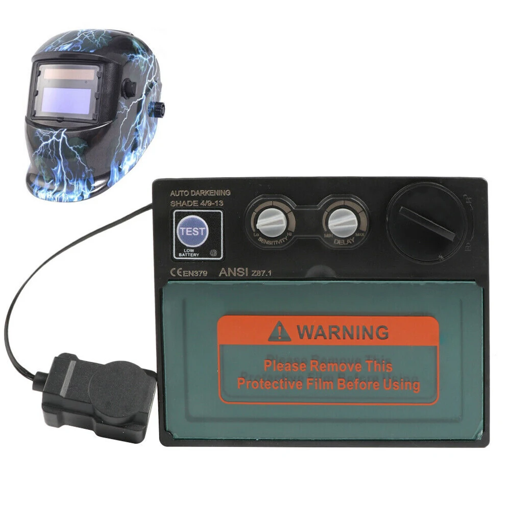 Solar Auto Darkening Welding Lens Magnifier Soldering Machine Helmet Eye Mask Filter For Plasma Cuting Tool
Solar Auto Darkening Welding Lens Magnifier Soldering Machine Helmet Eye Mask Filter For Plasma Cuting Tool