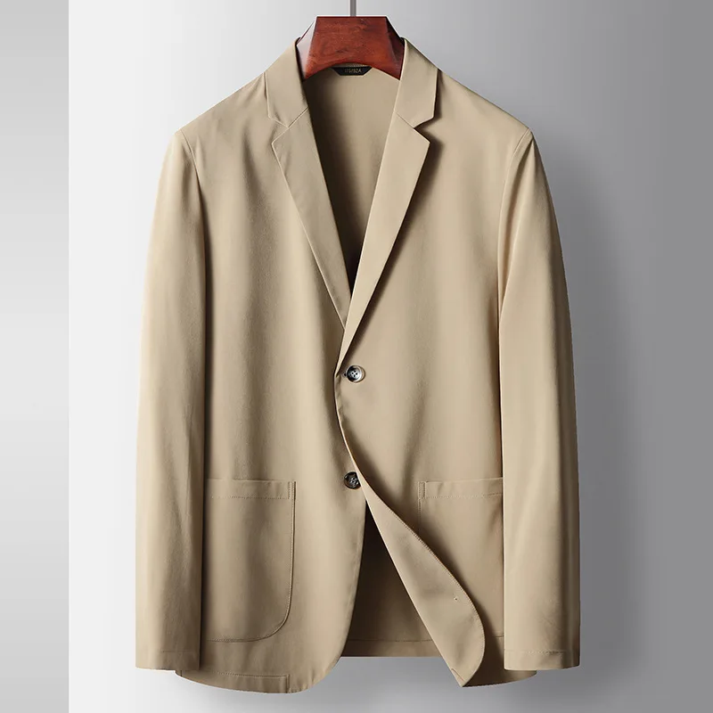 5953-RR-loose Korean version Man 2021 summer new ice fitting silk Customized suit breathable half sleeve
5953-RR-loose Korean version Man 2021 summer new ice fitting silk Customized suit breathable half sleeve