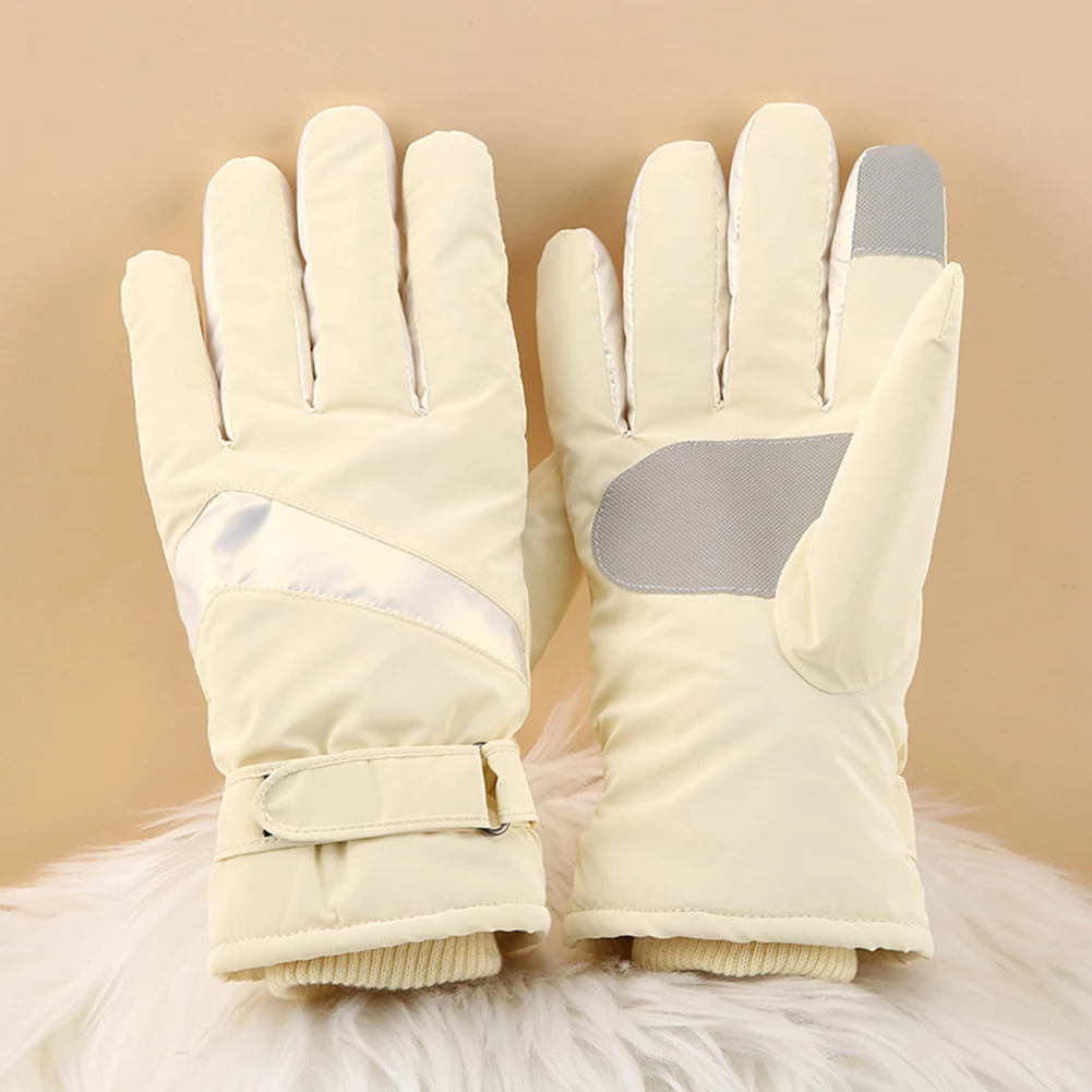 Women'S Winter Outdoor Fleece Ski Gloves Warm Riding Thickening Cold Windproof Non-slip Waterproof Gloves Cycling Clothing
Women'S Winter Outdoor Fleece Ski Gloves Warm Riding Thickening Cold Windproof Non-slip Waterproof Gloves Cycling Clothing