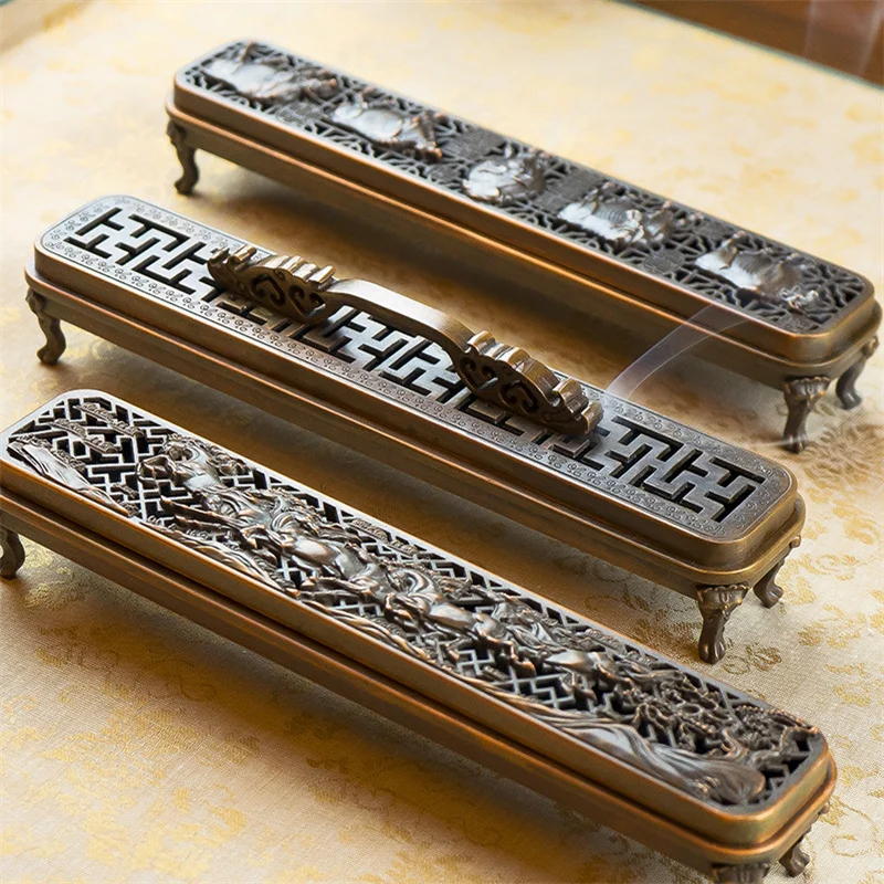Курильница из медного сплава Guqin, полый Роскошный Металлический курильница для украшения дома, офиса, белый шалфей в катушке
Курильница из медного сплава Guqin, полый Роскошный Металлический курильница для украшения дома, офиса, белый шалфей в катушке