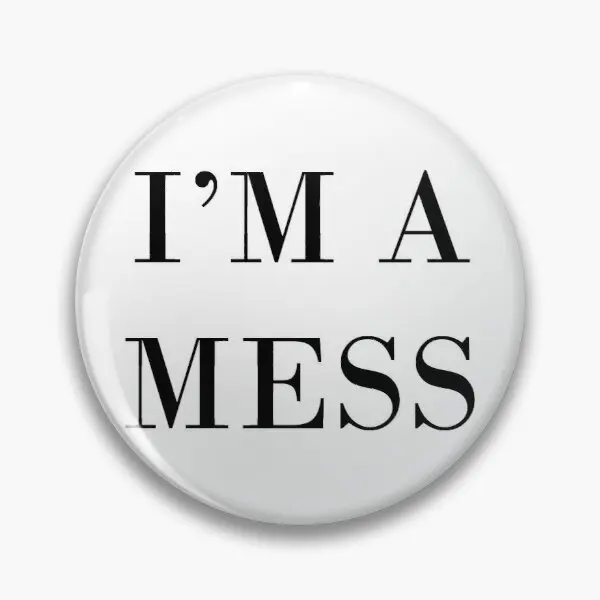 Настраиваемая мягкая булавка для пуговиц I Am A беспорядке, мультяшная брошь для одежды, металлическая Модная бижутерия, креативный значок, з... 
Настраиваемая мягкая булавка для пуговиц I Am A беспорядке, мультяшная брошь для одежды, металлическая Модная бижутерия, креативный значок, з...