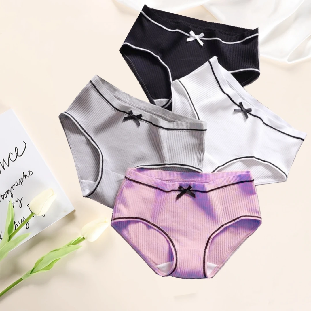Новинка женское нижнее белье для девушек студенток в Корейском стиле с резьбой средней посадки сексуальные милые брюки большого размера трусы в полоску 
Новинка женское нижнее белье для девушек студенток в Корейском стиле с резьбой средней посадки сексуальные милые брюки большого размера трусы в полоску