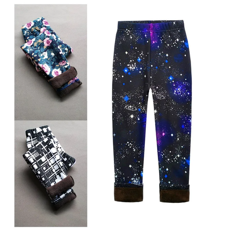 Girls Fleece-Lined Kidsleggings Autumn and Winter Children Milk Silk Printing Warm Long Medium and Small Floral Autumn Boots Pan
Girls Fleece-Lined Kidsleggings Autumn and Winter Children Milk Silk Printing Warm Long Medium and Small Floral Autumn Boots Pan