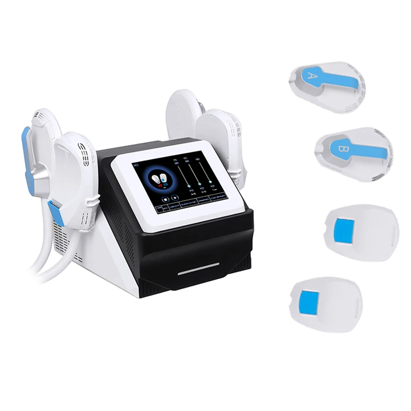 EMSlim Portable 4 Handle Electromagnetic Body Slimming Muscle Stimulate Fat Removal Body Slimming build muscle sculpting Machine
EMSlim Portable 4 Handle Electromagnetic Body Slimming Muscle Stimulate Fat Removal Body Slimming build muscle sculpting Machine