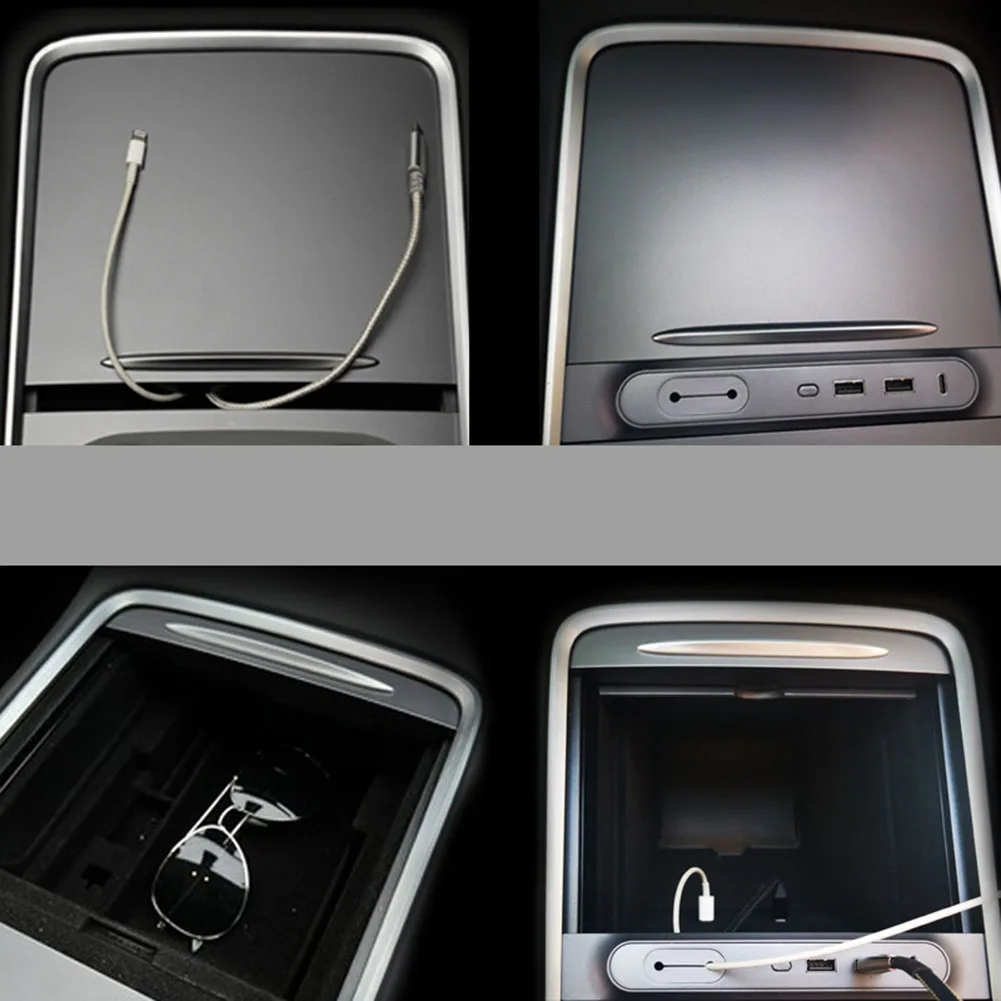For Tesla Model3/Y 21-22 USB Hub Car USB Hub 1 Pcs ABS Enclosure Bluetooth Charging Docking Station Fast Charge
For Tesla Model3/Y 21-22 USB Hub Car USB Hub 1 Pcs ABS Enclosure Bluetooth Charging Docking Station Fast Charge