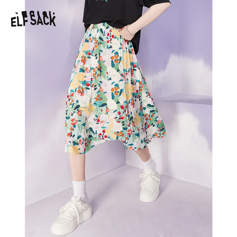 ELFSACK Green Floral Skirt Woman,2022 Summer Chic Vintage Sexy Ladies Daily Bottom
ELFSACK Green Floral Skirt Woman,2022 Summer Chic Vintage Sexy Ladies Daily Bottom