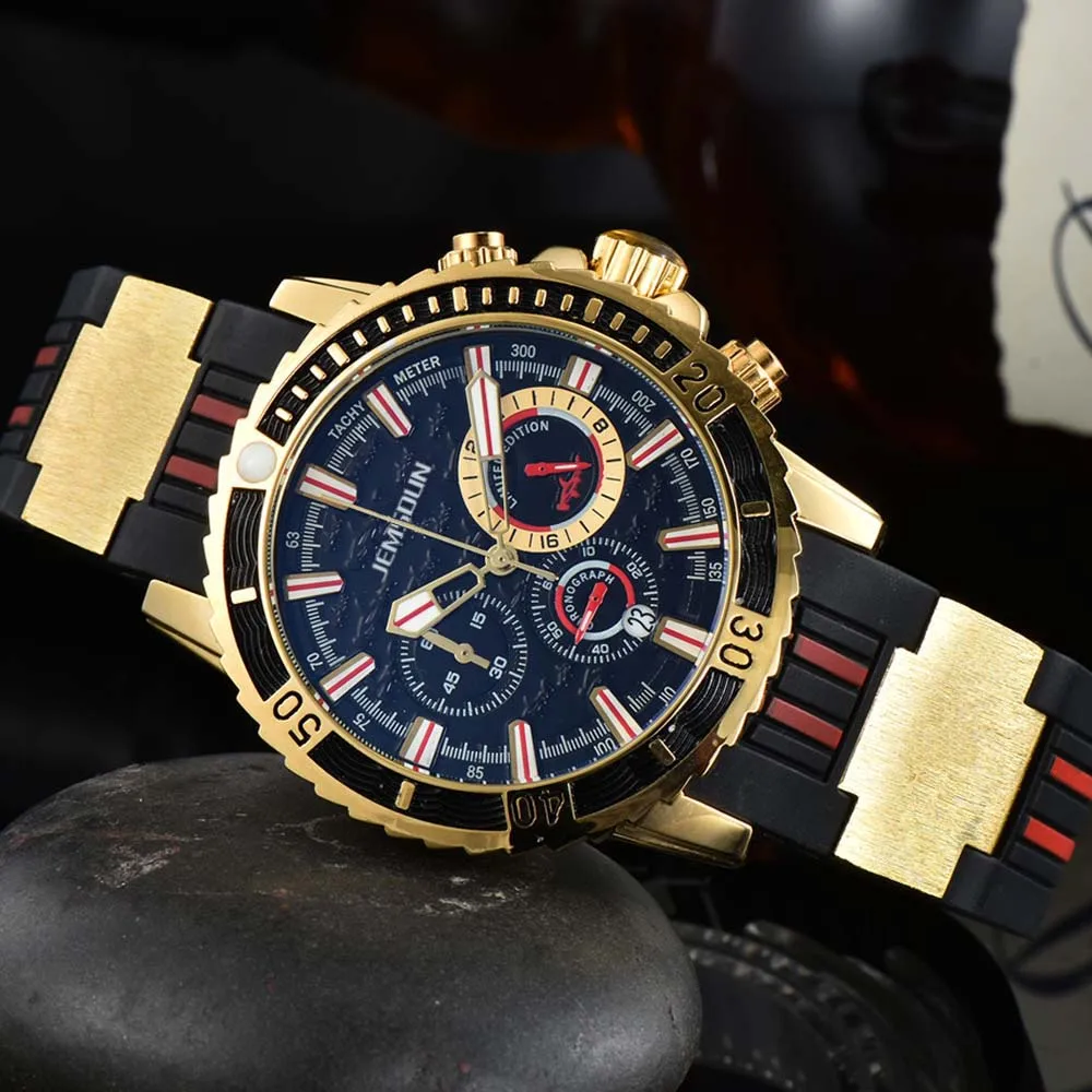 AAA Hot New Original Brand Men Watches Stainless Steel Multifunction Sailing Boat Watch Automatic Date Chronograph Quartz Clocks
AAA Hot New Original Brand Men Watches Stainless Steel Multifunction Sailing Boat Watch Automatic Date Chronograph Quartz Clocks
