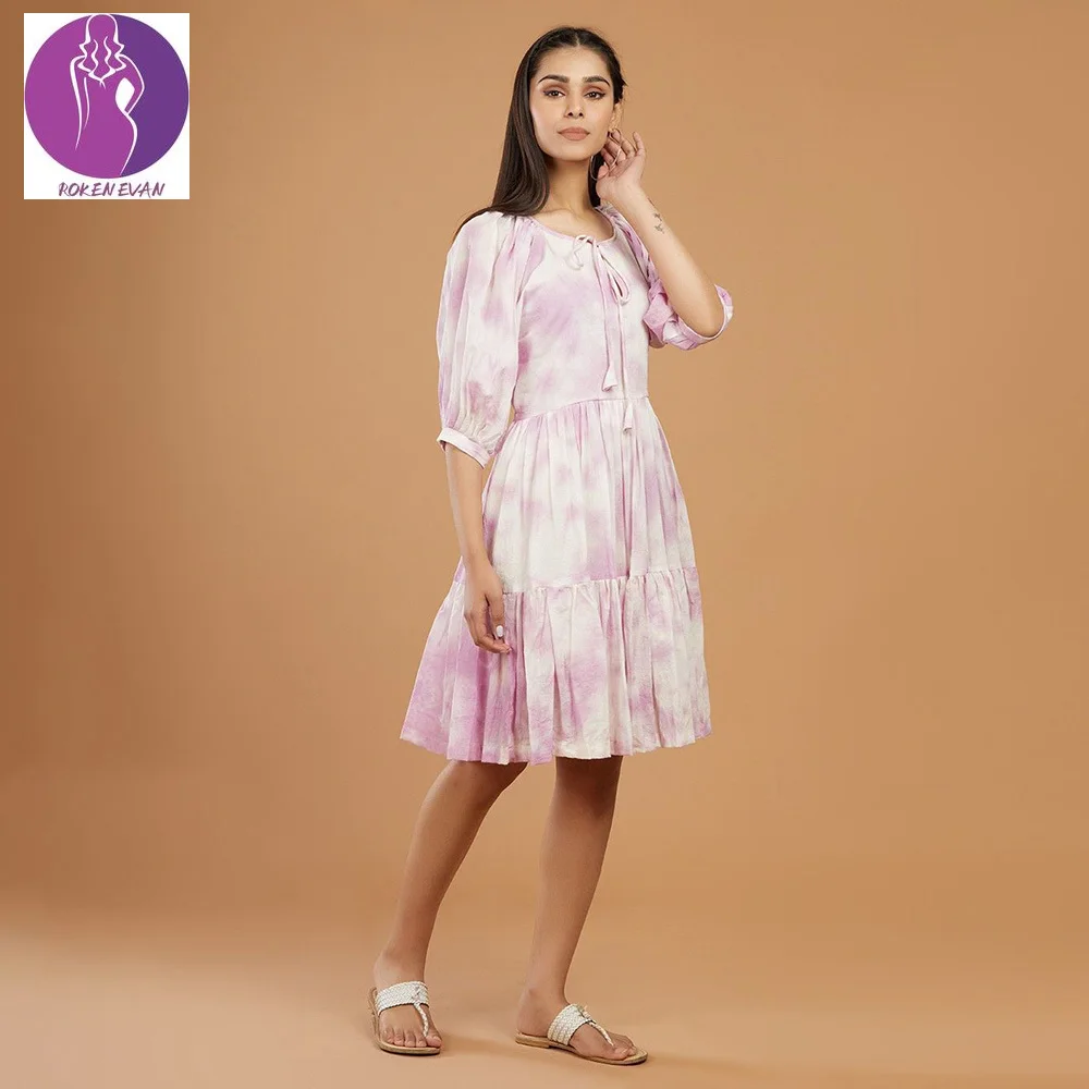 2022 Women Halter Dress European Ssummer New Women's Short Sleeve Dress Hot Tie-dye Print Lace Holiday Dress
2022 Women Halter Dress European Ssummer New Women's Short Sleeve Dress Hot Tie-dye Print Lace Holiday Dress
