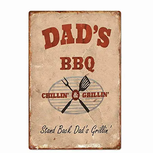 

Patisaner Barbecue Retro Plaque Metal tin Sign bar Kitchen Home Barbecue Grill Vintage Wall Decoration 20x30cma
