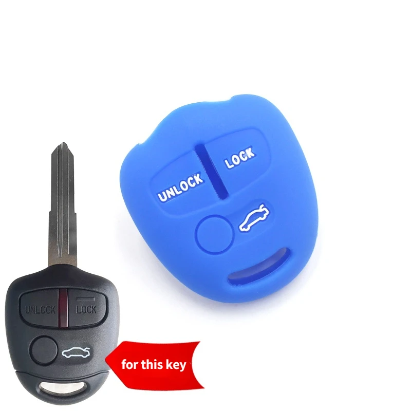 Silicone Car Key Case For Mitsubishi Outlander XL Space Star ASH ASX Lancer L200 3 Buttons Keys Cover Fob Protection Accessories
Silicone Car Key Case For Mitsubishi Outlander XL Space Star ASH ASX Lancer L200 3 Buttons Keys Cover Fob Protection Accessories