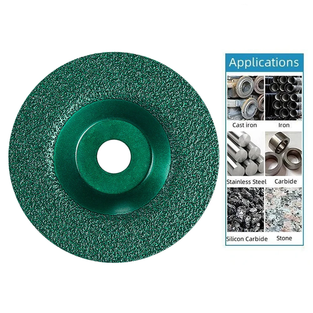 2Pcs 100mm Diamond Abrasive Grinding Wheel Cutting Disc 16mm Bore For Glass Marble Ceramic Polishing Rotary Tools Angle Grinder
2Pcs 100mm Diamond Abrasive Grinding Wheel Cutting Disc 16mm Bore For Glass Marble Ceramic Polishing Rotary Tools Angle Grinder