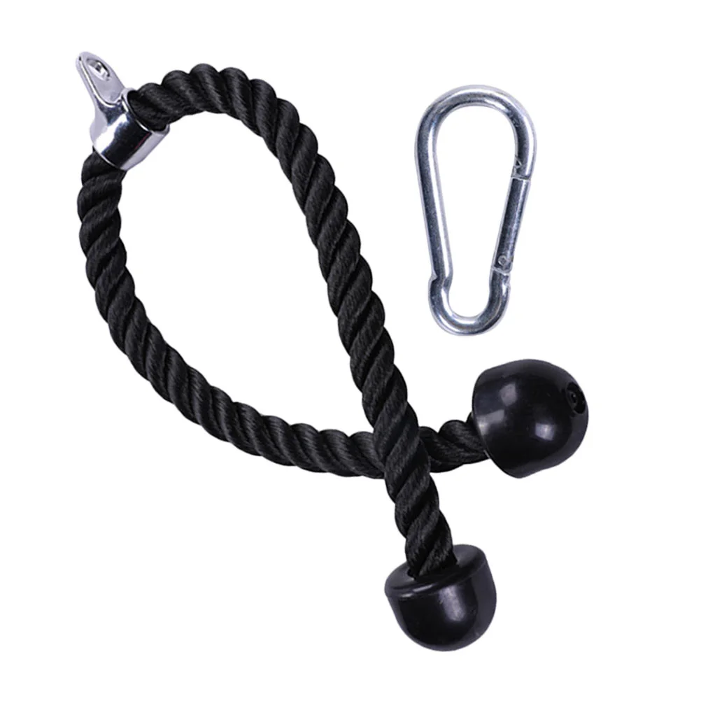 2 Pcs/set Handle Triceps Drawstring Fitness Forearm Wrist Roller Trainer Nylon Plus Fiberglass Heavy Duty Rope 
2 Pcs/set Handle Triceps Drawstring Fitness Forearm Wrist Roller Trainer Nylon Plus Fiberglass Heavy Duty Rope
