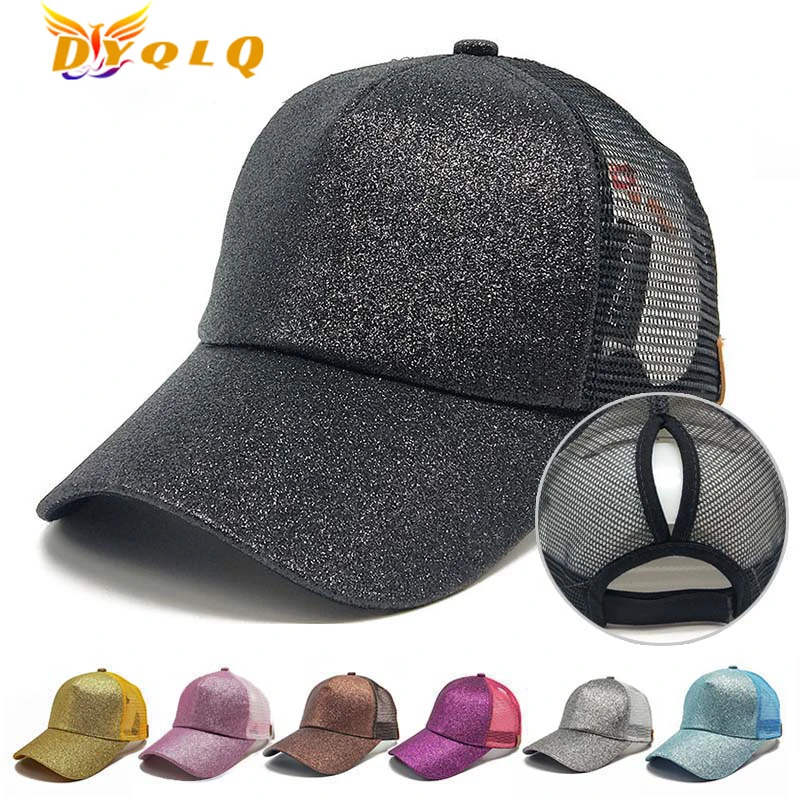 Summer Glitter Women's Baseball Cap Thin Mesh Sports Ponytail Messy Sun Hat Hat Women's Adjustable Back Button Hip Hop Hat
Summer Glitter Women's Baseball Cap Thin Mesh Sports Ponytail Messy Sun Hat Hat Women's Adjustable Back Button Hip Hop Hat