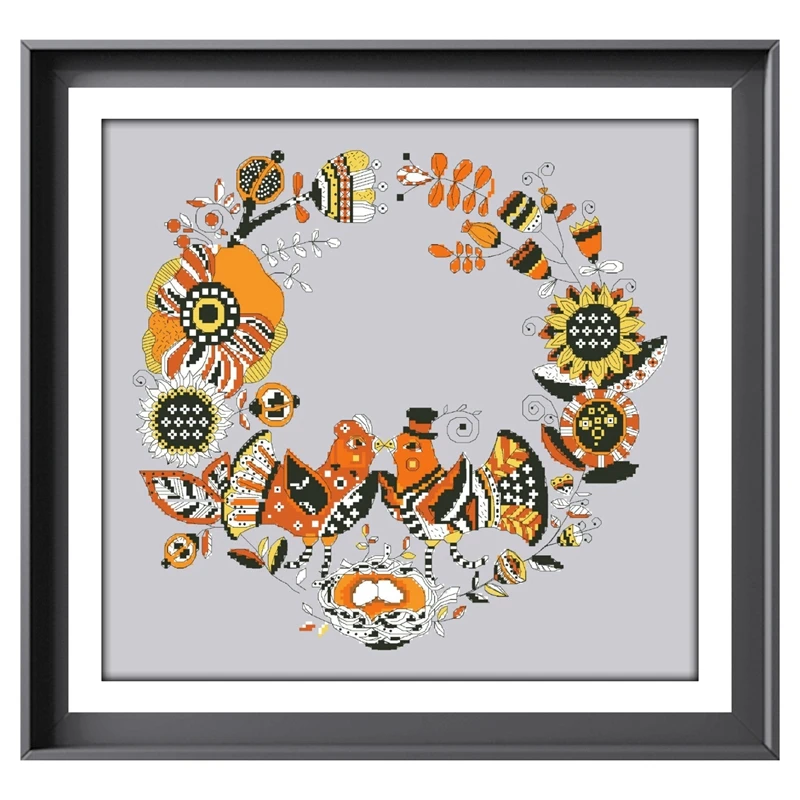 Family nest cross stitch kit cotton thread 18ct 14ct 11ct silver canvas stitching embroidery DIY wall decor
Family nest cross stitch kit cotton thread 18ct 14ct 11ct silver canvas stitching embroidery DIY wall decor