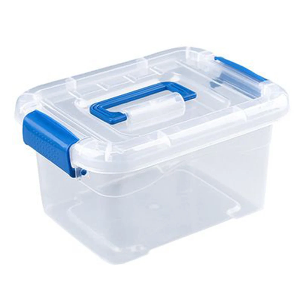 Household Simple Portable Transparent Storage Box Covered Plastic Storage Boxes For Clothes Toys Books Sundries Sorting
Household Simple Portable Transparent Storage Box Covered Plastic Storage Boxes For Clothes Toys Books Sundries Sorting