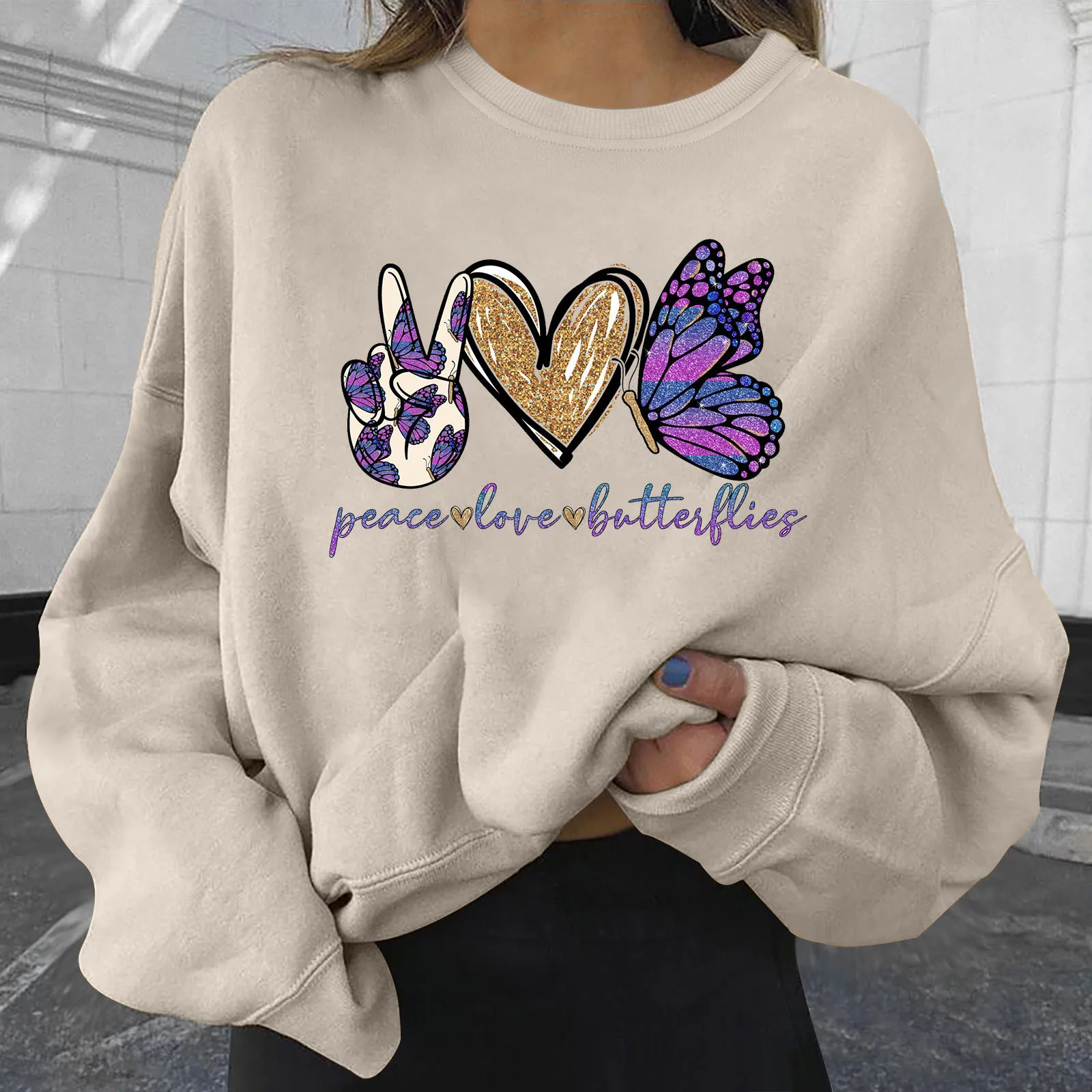 Korean Sweatshirts For Women Y2k Butterfly Print Loose Long Sleeve Hoodies Shirt Top Teen Clothes Girls Harajuku Pullover Tops
Korean Sweatshirts For Women Y2k Butterfly Print Loose Long Sleeve Hoodies Shirt Top Teen Clothes Girls Harajuku Pullover Tops
