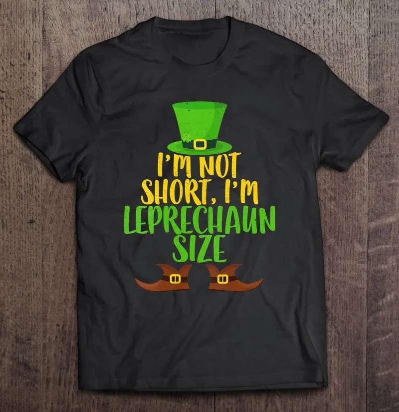 Футболка для мужчин и женщин, размер I'm Not Short I'm Leprechaun, День Святого Патрика, винтажная мужская одежда в стиле Харадзюку
Футболка для мужчин и женщин, размер I'm Not Short I'm Leprechaun, День Святого Патрика, винтажная мужская одежда в стиле Харадзюку