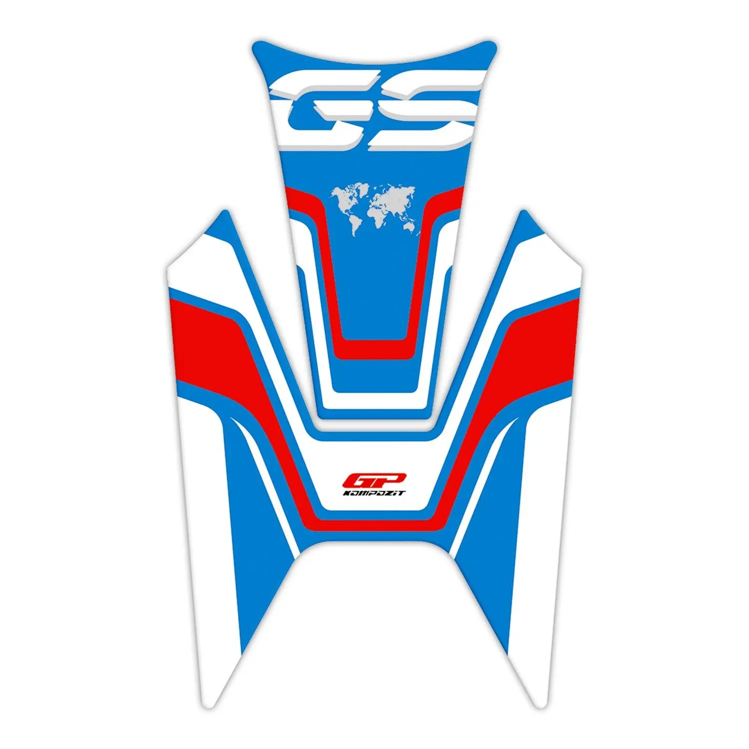 GP композитный для R 1200 GS 2013-2022 совместимый коврик для бака сине-красный
GP композитный для R 1200 GS 2013-2022 совместимый коврик для бака сине-красный