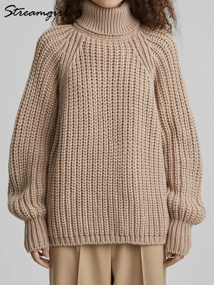 White Women Sweater Turtleneck Knitted Thick Winter Woman Pull 2022 Warm Solid Jumper Loose Khaki Sweaters For Women Winter Tops
White Women Sweater Turtleneck Knitted Thick Winter Woman Pull 2022 Warm Solid Jumper Loose Khaki Sweaters For Women Winter Tops