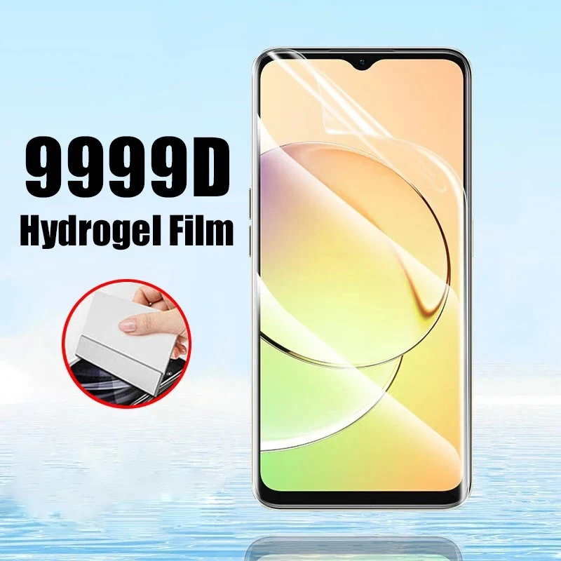 

Protective Film on For Realme Narzo N53 N55 50a Pro 50i Prime Screen Protector Hydrogel Film For Realme Narzo 30 5G 30A