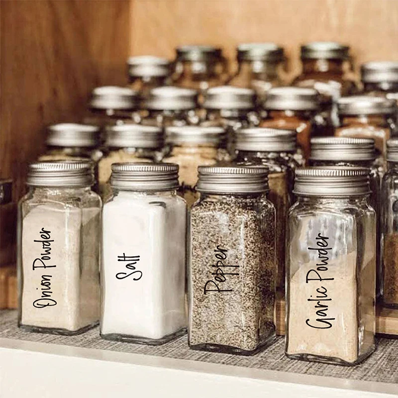274pcs/8 Sheet Creative Transparent Waterproof Spice Perfume Labels Kitchen Pantry Markers Sticker for Glass Jars Storage Bottle
274pcs/8 Sheet Creative Transparent Waterproof Spice Perfume Labels Kitchen Pantry Markers Sticker for Glass Jars Storage Bottle