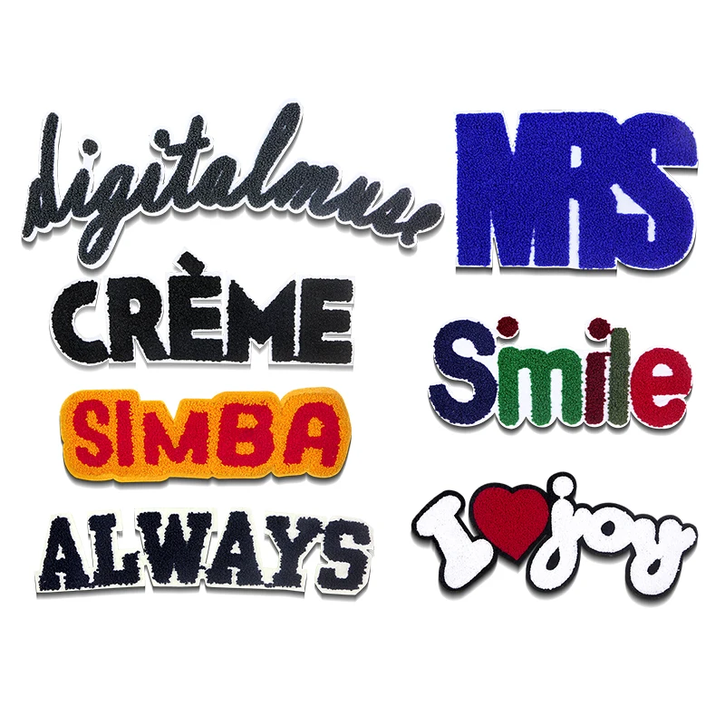 Smile Heart Letter Patch Chenille Icon English Towel Embroidery Applique Patches For Clothing DIY Sew up Patch on the stickers
Smile Heart Letter Patch Chenille Icon English Towel Embroidery Applique Patches For Clothing DIY Sew up Patch on the stickers
