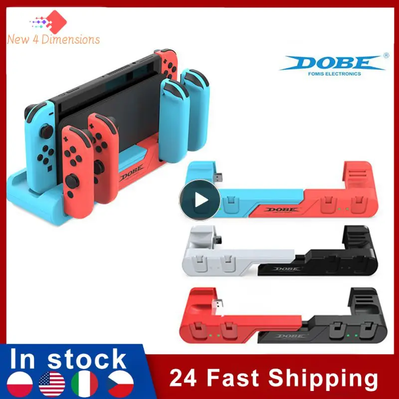 Simple Mcu Control Switch Charging Base Usb 2.0 Camepad Charger Protection Function Handle Charging Base Game Accessories Safety
Simple Mcu Control Switch Charging Base Usb 2.0 Camepad Charger Protection Function Handle Charging Base Game Accessories Safety