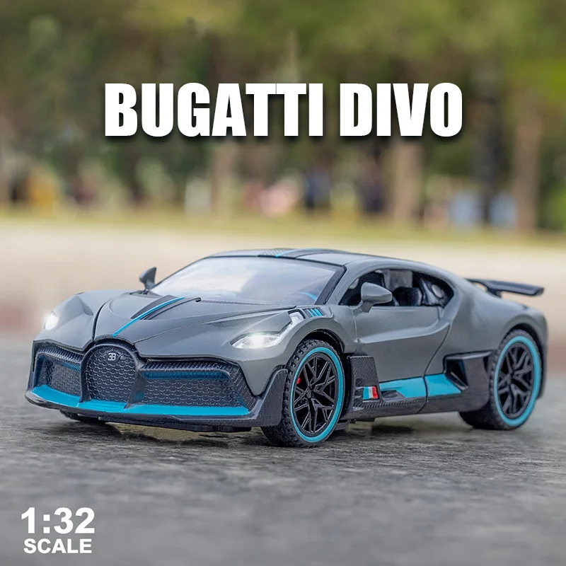1/32 Bugatti DIVO Metal Sports Car Alloy Model Car Modified Pull Back Diecast Toy Simulation Sound And Light Toy Kids Boy Gift
1/32 Bugatti DIVO Metal Sports Car Alloy Model Car Modified Pull Back Diecast Toy Simulation Sound And Light Toy Kids Boy Gift