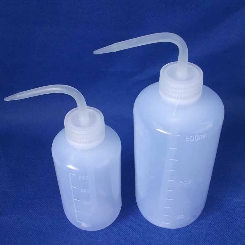 

250ml/500ml Laboratory Plastic Wash Bottle Soap Squeeze Diffuser Bottle Non-Spray Bottle