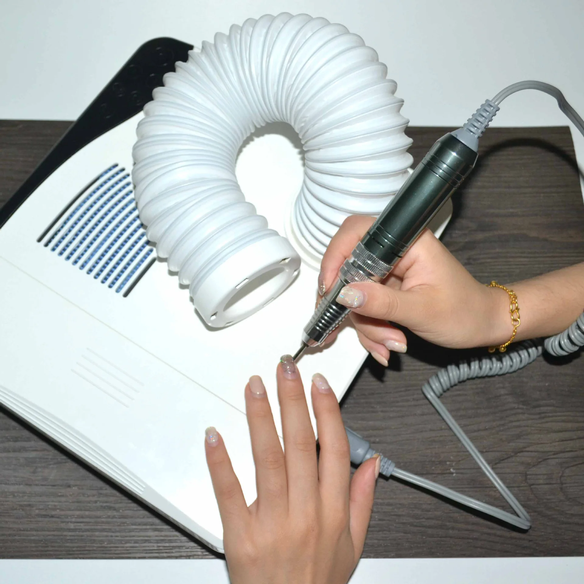 Nail vacuum cleaner polishing machine 2-in-1 nail polishing machine Electric nail sharpener Nail removal polishing pen
Nail vacuum cleaner polishing machine 2-in-1 nail polishing machine Electric nail sharpener Nail removal polishing pen